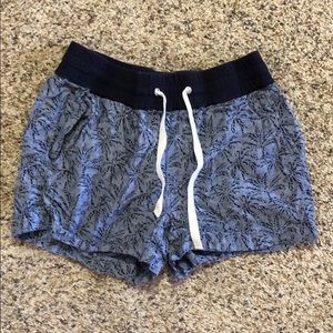 J. Crew chambray drawstring shorts size 2